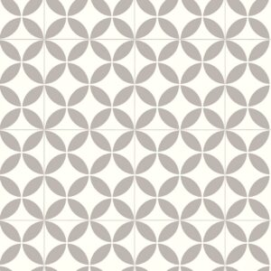 Arianna Sheet Vinyl Circlo Grey 1