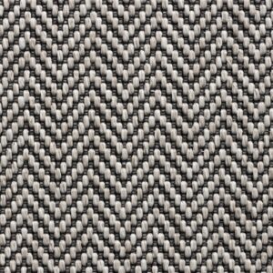 Designer Herringbone Carpet Polar Bear