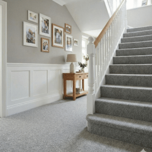 Homestead Wool Cobble Carpet Stairs