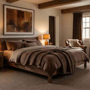 Maison Imperial Husk Carpet Bedroom