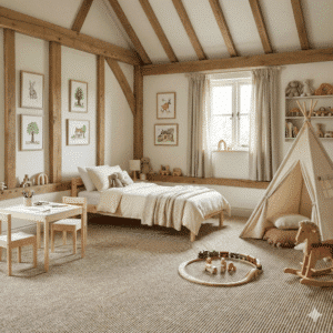 Sisal Easy Clean Thatch Carpet Bedroom