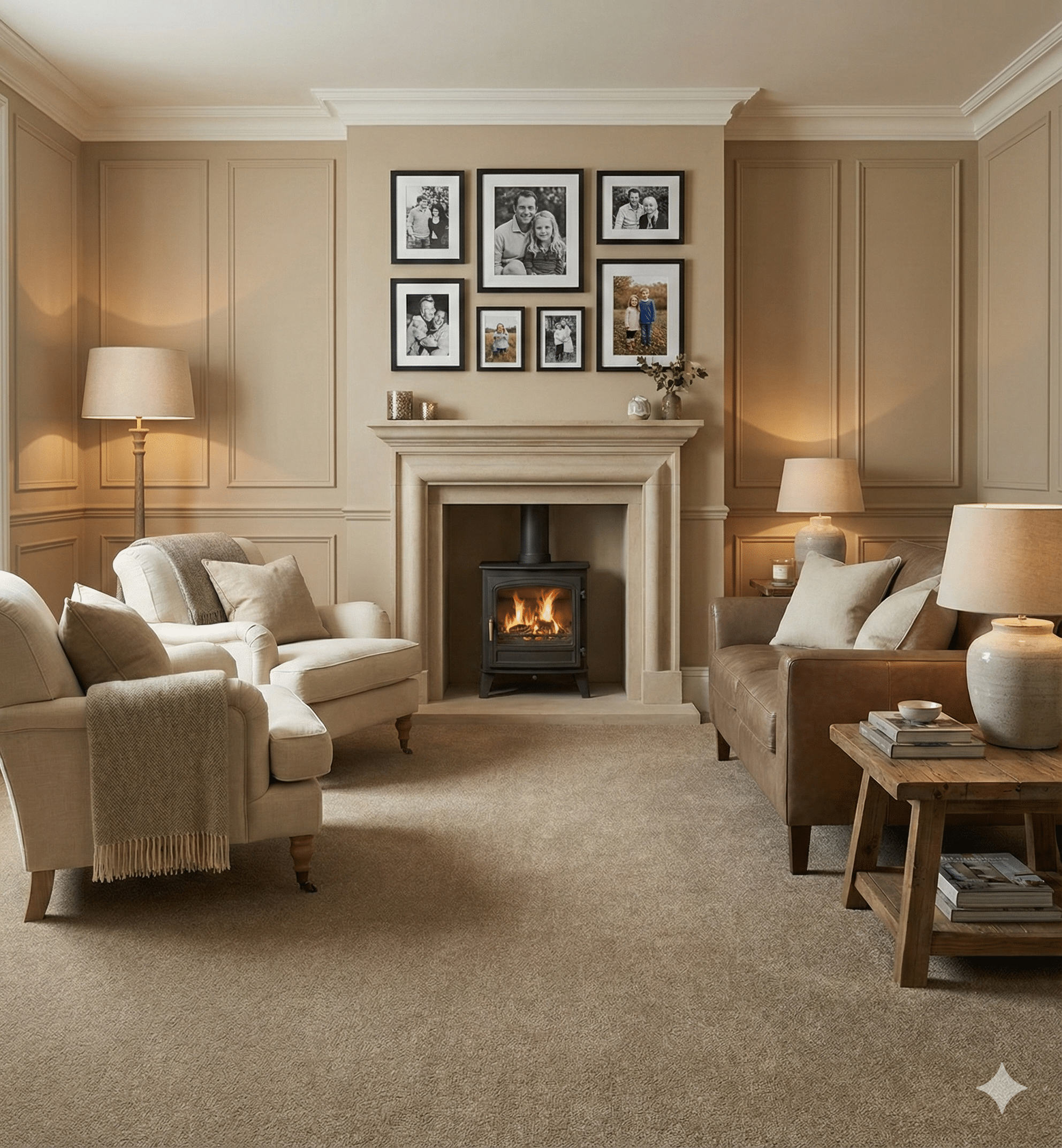 Venti Barley Living Room Carpet