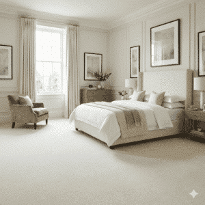Glamorous Diploma Carpet in a bedroom