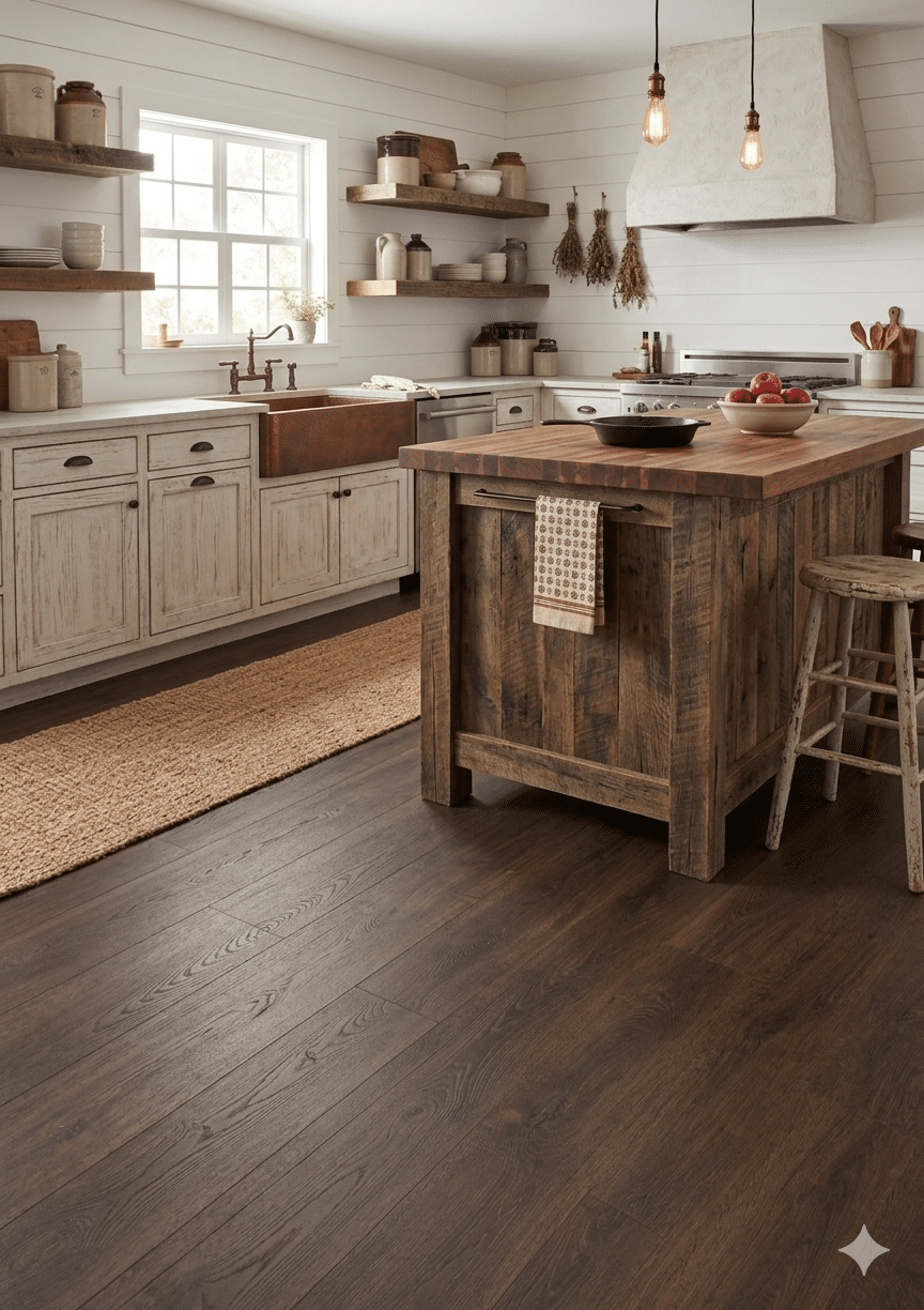 Heritage 2.5mm Bracken Oak Plank LVT