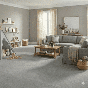 Homestyle Gallium Carpet in a playroom