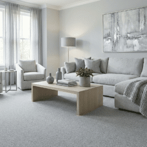 Maison Imperial Downpipe Carpet in a living room