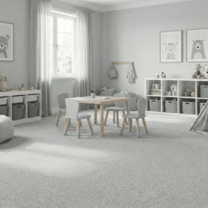 Maison Imperial Lead Carpet in a bedroom