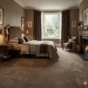 Princess Deluxe Doormouse Carpet in a bedroom