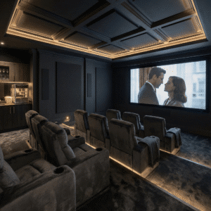 Princess Deluxe Midnight Carpet Cinema Room 1