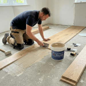 Wood Floor Adhesive - MS Polymer Application