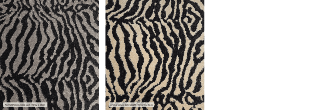 Zebra Print Carpets